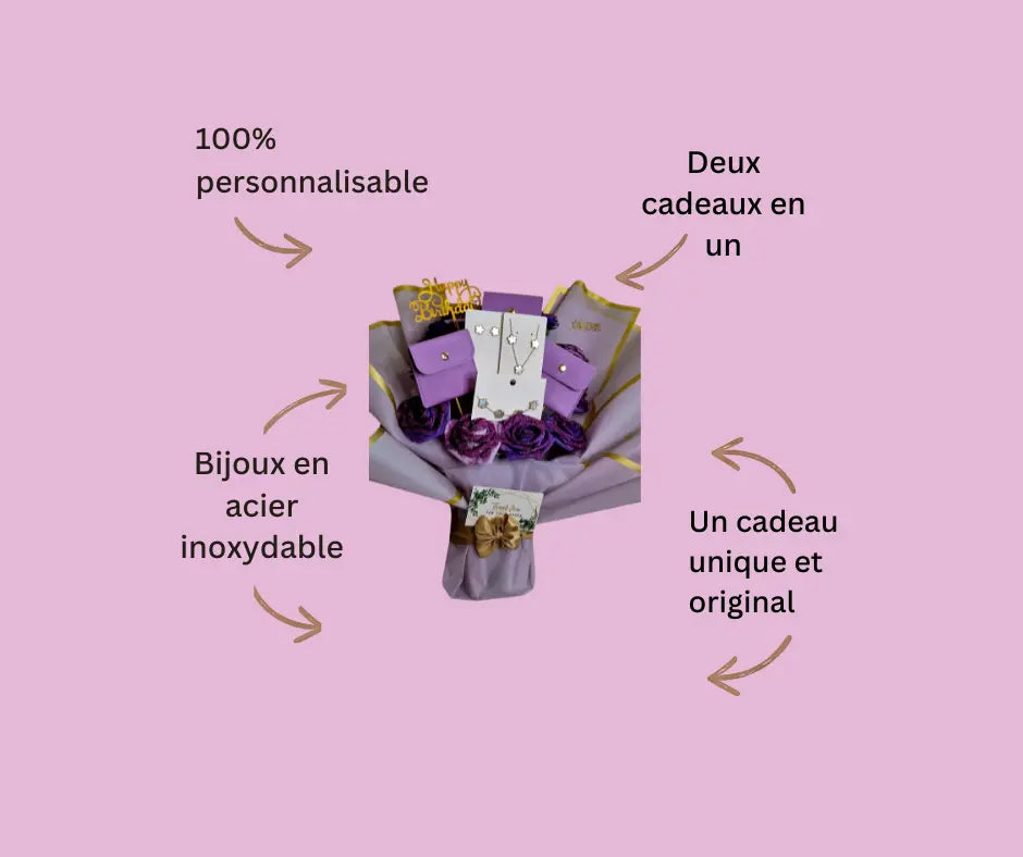 Bouquets - 3 bijoux Ma boutique